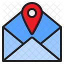 Mail Location Email Location Mail Icon