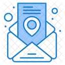 Mail Location Email Message Icon