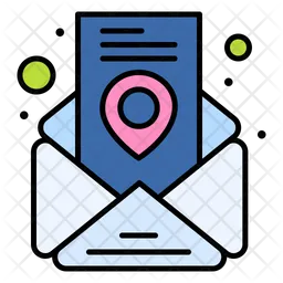 Mail Location  Icon