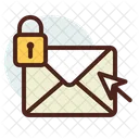 Mail Lock Lock Mail Secure Mail Icon