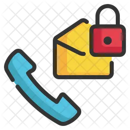 Mail Lock  Icon