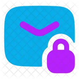Mail Lock  Icon