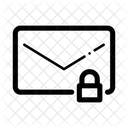 Mail Lock  Icon