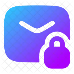 Mail-lock-  Icon