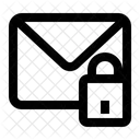 Mail Lock  Icon