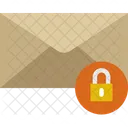 Mail Lock  Icon