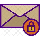 Mail Lock  Icon