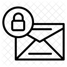 Mail lock  Icon