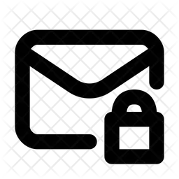 Mail Lock  Icon