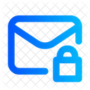 Mail Lock Communication Chat Icon