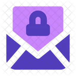 Mail Locked  Icon