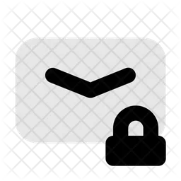 Mail Locked  Icon