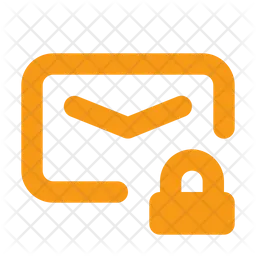 Mail Locked  Icon