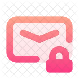 Mail Locked  Icon