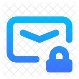 Mail Locked  Icon