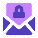 Mail Locked  Icon