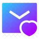 Mail Love Icon