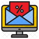 Mail Online Marketing Icon