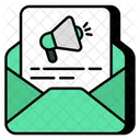 Mail Marketing Mail Campaign Mail Publicity Icon