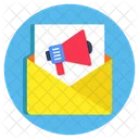 Mail Marketing Mail Promotion Mail Publicity Icon