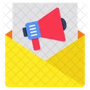 Mail Marketing Mail Promotion Mail Publicity Icon