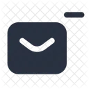 Mail Negative  Icon