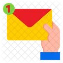 Mail Notification Email Hand Icon