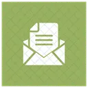 Offene Post E Mail Posteingang Symbol