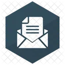 Offene Post E Mail Posteingang Symbol