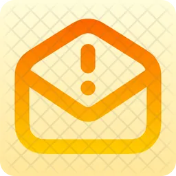 Mail-open-exclamation  Icon