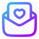 Mail-open-love  Icon