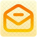Mail Open Minus Icon