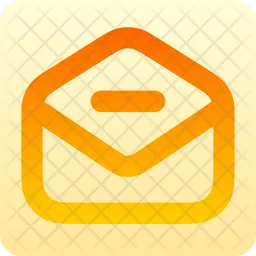 Mail-open-minus  Icon