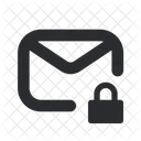 Mail Or Messege Locked Icon