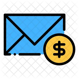 Mail payment  Icon