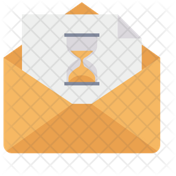 Mail Processing Icon - Download in Flat Style