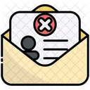 Mail Rejection Icon