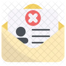 Mail Rejection  Icon