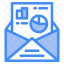 Mail Report Report Message Icon