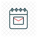 Mail Schedule  Icon