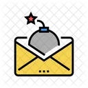 Mail Bomb Color Icon
