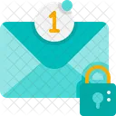 Mail Security Message Notification Icon
