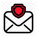 Mail Shield Secure Icon