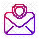 Mail Shield Secure Icon