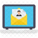Live Communication Mail Send Icon
