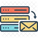 Mail Server Email Hosting Data Icon