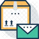 Parcel Post Airmail Icon