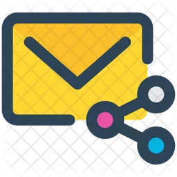 Mail sharing  Icon