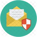 Mail Shield Protection Icon