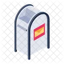 Mailbox Letterbox Postal Box Icône